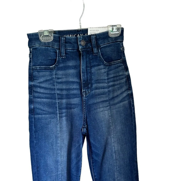 American Eagle Curvy Highest Rise Jegging size 00 - Picture 2 of 8